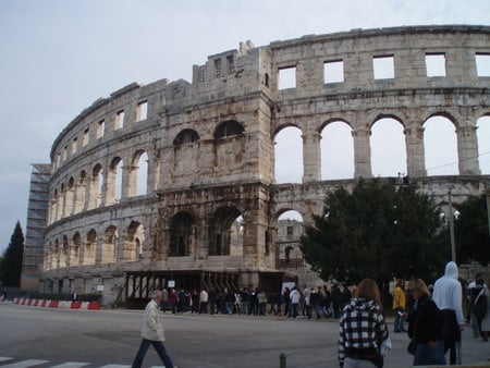 Arena, Pula, Croatia - arena, ancient, croatia