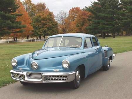 1946 TUCKER TURPEDO -MADE 50/ 48 STILL WORK - made in the usa, idea, old car, tucker