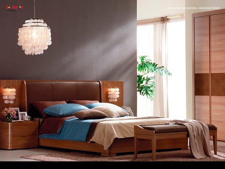 Interior classic bedroom - style, modern, peaceful, architecture, room decor, house, bedroom