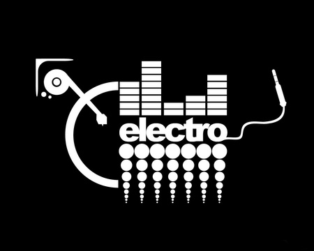 Electro Music - dark, brand, music, electro, logo