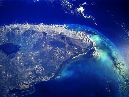 Everglades from space