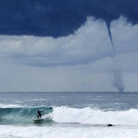 Surf's up Waterspout