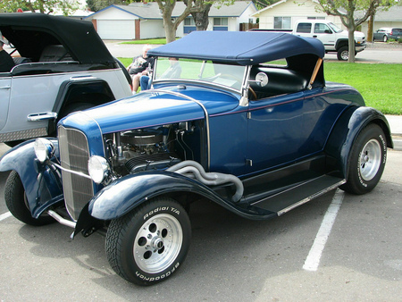 1930 ford roadster with 32 grill  - grill, roadster, ford, 32, with, 1930