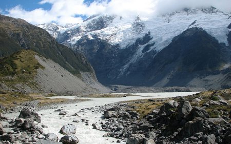 wild mountain scene - mountains, nature