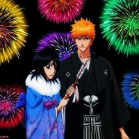 Ichigo and Rukia