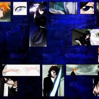 Ichigo, Rukia, and their Zanpakutou