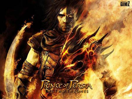 Burning Spirit - prince of persia, sword, pop, video game, chain, prince of persia the two thrones, 2005, fire, pop t2t, action, burn, prince, adventure