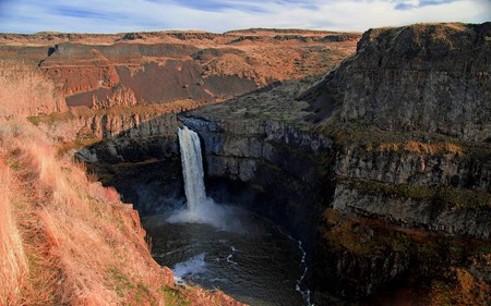 Waterfall - nature, waterfalls