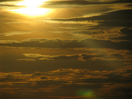 burning sky - burn, nature, fire, cloud, sky