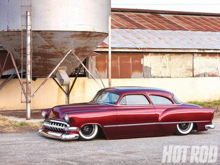 Custom Sedan - bowtie, classic, 54, chevy