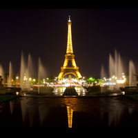 paris at night