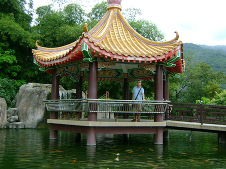 at buddist temple on penang island - malaysia, asia, orient