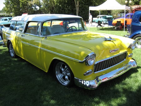 1955 chevrolet nomad - chevrolet, 1955, nomad