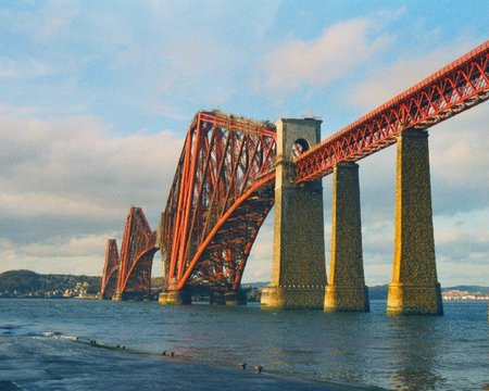 bridge forth rail - bridges, architecture