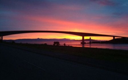 bridge over scotland - bridges, architecture