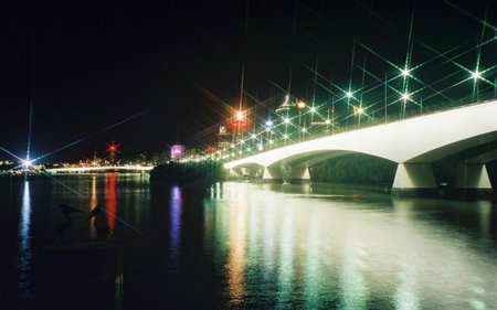 brisbane river bridge - architecture, bridges