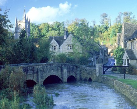 cotswolds bridge england - bridges, architecture