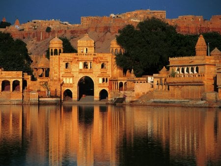 gadi sagar temple india - bridges, architecture