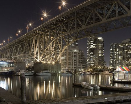 granville bridge - bridges, architecture