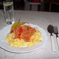 Bolognese with Ribbon Noodles