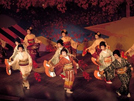 Japan - Kyoto - Miyako-Odori (Spring Shows) - miyako-odori, spring shows, japan, hanamachi, kyoto