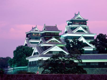 Japan - Kumamoto - Castle Kumamoto  - kumamoto, japan, castle kumamoto