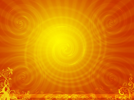 Sunshine - abstract, yellow, bright, sunshine, 3d, sun