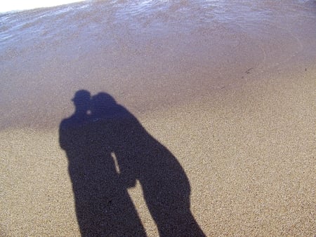 shadow  - vrasna, beach, greek, sea, greece, shadow