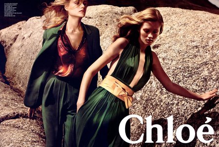 Chloe SS09 01 - chloe, anna jagodzinska, fashion, mikael jansson, toni garrn, ad campaign