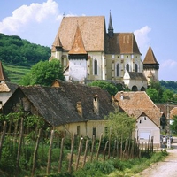 saxon fortified church of biertan Romania