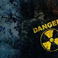 signs for danger and nuclear threat