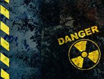 signs for danger and nuclear threat