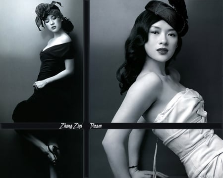 zhang ziui - models female, people