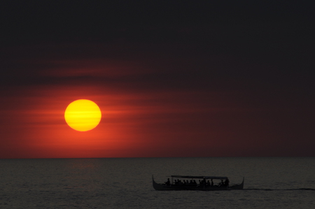 Beautiful Sunset - nature, summer, sunset, sea