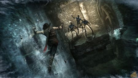 Walling..... - hero, warrior, fighting, video game, prince of persia, ubisoft, adventure, action, 2010, weapon, enemy, sword, pop tfs, prince of persia the forgotton sands, pop