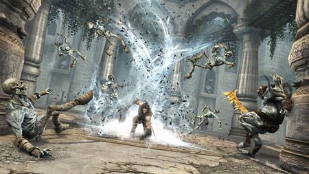 Extra Power - 2010, warrior, pop tfs, fighting, weapon, power, action, adventure, video game, ubisoft, attack, sword, prince of persia, prince of persia the forgotton sands, enemy, hero, pop