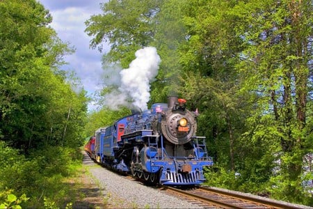 Old Train - picture, cool, old train