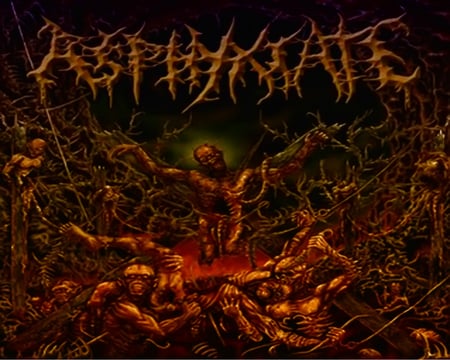 Asphyxiate - The Prosses Of Mutilation - metal, asphyxiate, death, brutal, mutilation