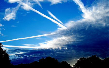 Amazing Sky - clouds, nature, blue, sky