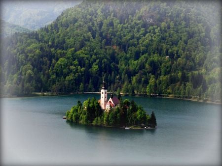 Lake Bled Slovenia - lake, slovenia, bled