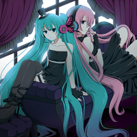 Hatsune Miku and Megurine Luka