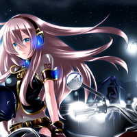 Megurine Luka and Hatsune Miku