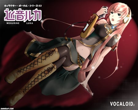 Megurine Luka - megurine luka, vocaloid, anime