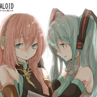 Hatsune Miku and Megurine Luka