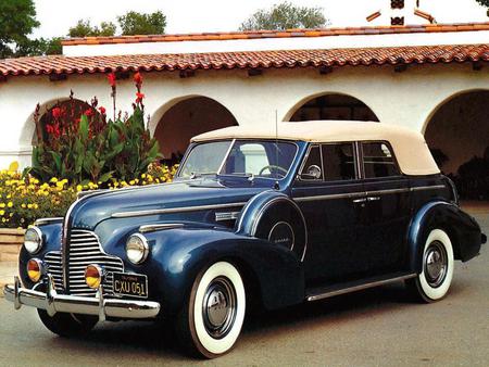 1940-Buick Century Sport Phaeton - century sport, classic, buick