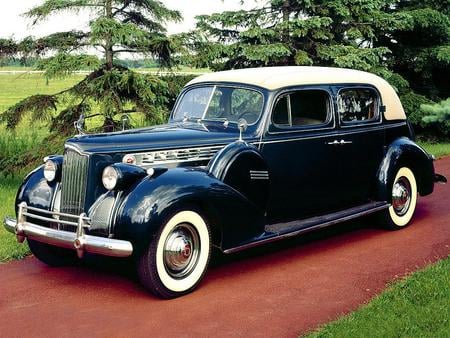 1940-Packard Super Eight - body, packard, stevens, 1940, automobile, antique, brooks, car, classic