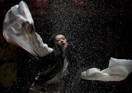 Dance of a Geisha - dance, graceful, geisha, beautiful