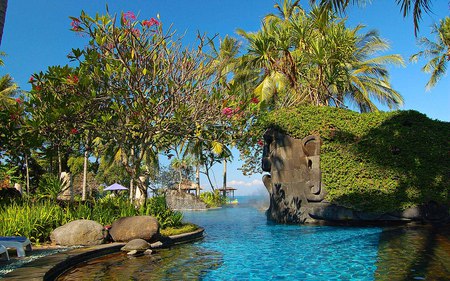 Paradise Pool - beauty, shelter, landscape, pool