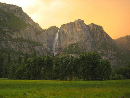 Falls - nature, mountains, waterfall