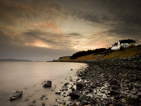 Scottish evening - sunset, evening